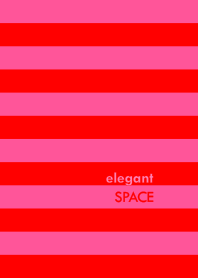 elegant SPACE <PINK/RED>