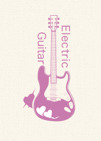Electricguitar heart ver_Beige4