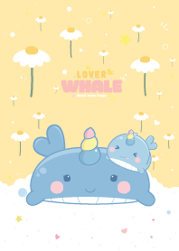 Whale Unicorn Mini Flower Cutie Lover