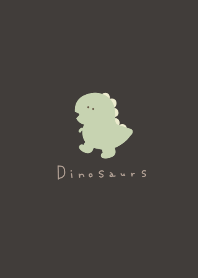 dinosaur simple black