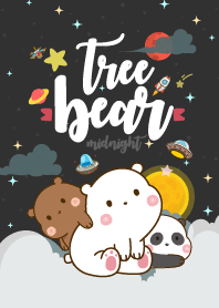 Bear Lovely Galaxy Midnight