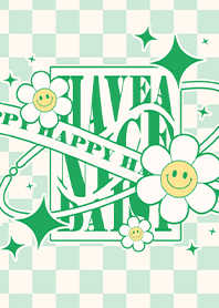 Have a Nice Daisy -  Green 02