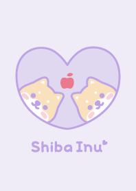 Shiba Inu Apple - Purple