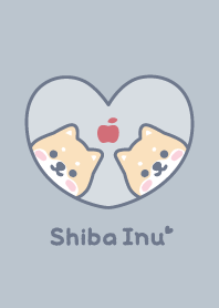 Shiba Inu Apple - Dullness Blue