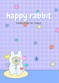 Happy rabbit : with table