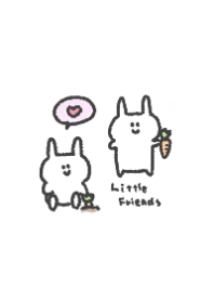 Little Friends 15 Carrot and rabbit