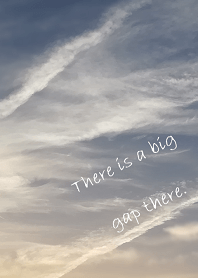 There is a big gap there