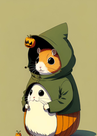 Halloween Hamster c52DC0