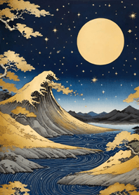 แสงจันทร์ อุกิโยะเอะ w5mEv