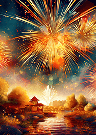 Beautiful Fireworks Theme#152