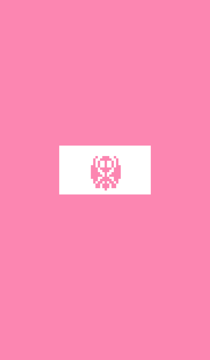 sqare skull(pink2)