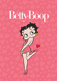 Betty Boop Pink Heart – LINE theme | LINE STORE