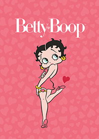 Betty Boop Pink heart - LINE 着せかえ | LINE STORE