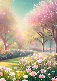 Beautiful real scenery(Spring-728)