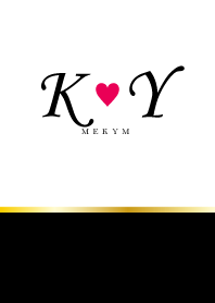 LOVE INITIAL-K&Y 11