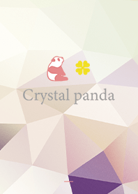 Beige Pink : Crystal Panda