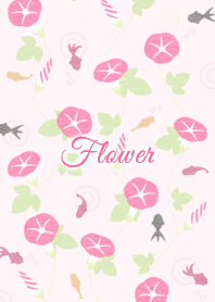 ดอกไม้ 011 (ผักบุ้ง×สีชมพู)