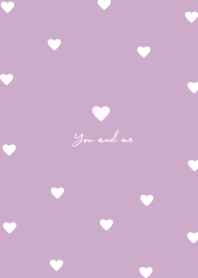 pattern_heart (JP)whitepurple