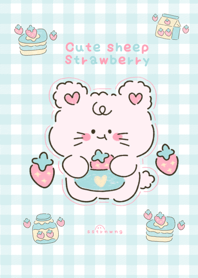 Cute sheep strawberry :)