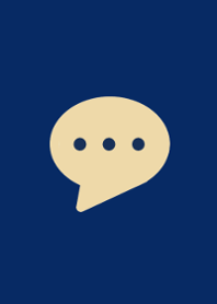 BEIGE & NAVY -SIMPLE-