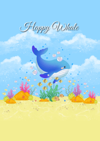 วาฬแสนสุขแห่งท้องทะเลสีฟ้าสดใส ^O^