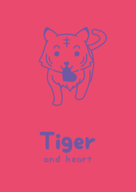 Tiger & heart Fukusha Purple