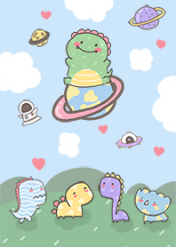 dino in space pop