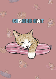 gingercat4 / pale pink