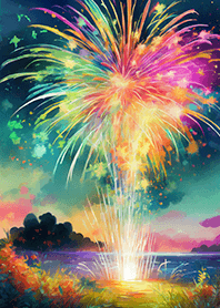 Beautiful Fireworks Theme#608
