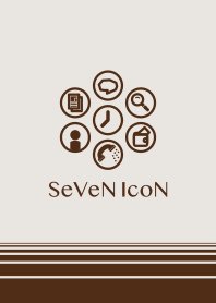 SeVeN IcoN <Light brown/Brown>