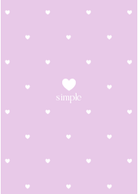 Tiny Heart (D) -  Purple 09