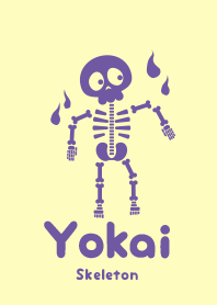 Yokai skeleton Light lemon