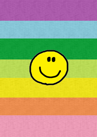 スマイルフェイスと虹のきせかえ