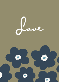 in bloom, flower na / olive