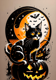 halloween cat 76EB55
