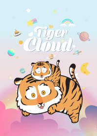 Fat Tiger Cloud Pastel