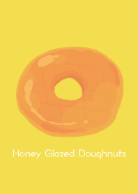 Honey glazed donut