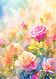 薔薇(バラ)の花の着せかえ(R3767)