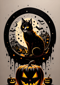 halloween cat A5Cc92