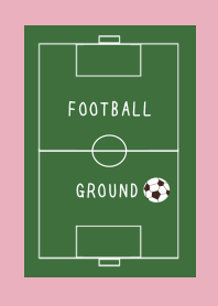 FOOTBALL GROUND/ROSE PINK