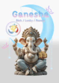 พระพิฆเนศ (ร่ำรวย/โชคดี/เงิน) V1