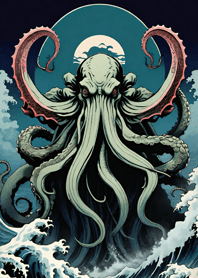 Ukiyo-e Cthulhu 90