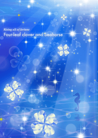 全運気UP♡煌めくクリスタルクローバー