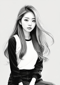 Sweet quiet girl - nice day b817aa