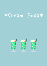 Cream soda blue*