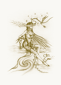 Surreal, beautiful fairy "Hannah"