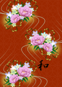 Japanese pattern Peony