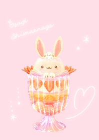 Rabbit and long-tailed parfait