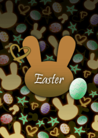 Easter -Yellow rabbit-