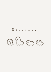 ไดโนเสาร์สบายๆ | dark brown.